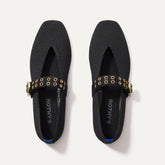 The Max Buckle Mary Jane - Black