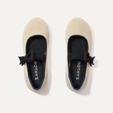 The Kids Tux Bow Mary Jane - Ivory