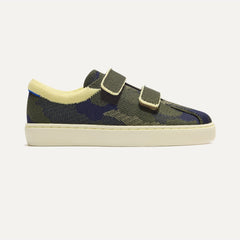 The Kids Strap Sneaker - Spruce Camo