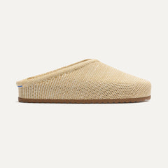 The Casual Clog - Pelican Raffia-Knit