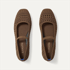 The Max Square Mary Jane - Cinnamon Crochet