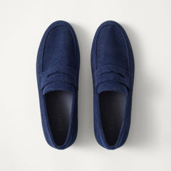 The Ravello Penny Loafer - ReVelvet™ Deep Navy
