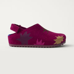 The Kids Clog - ReVelvet™ Fuchsia Burst