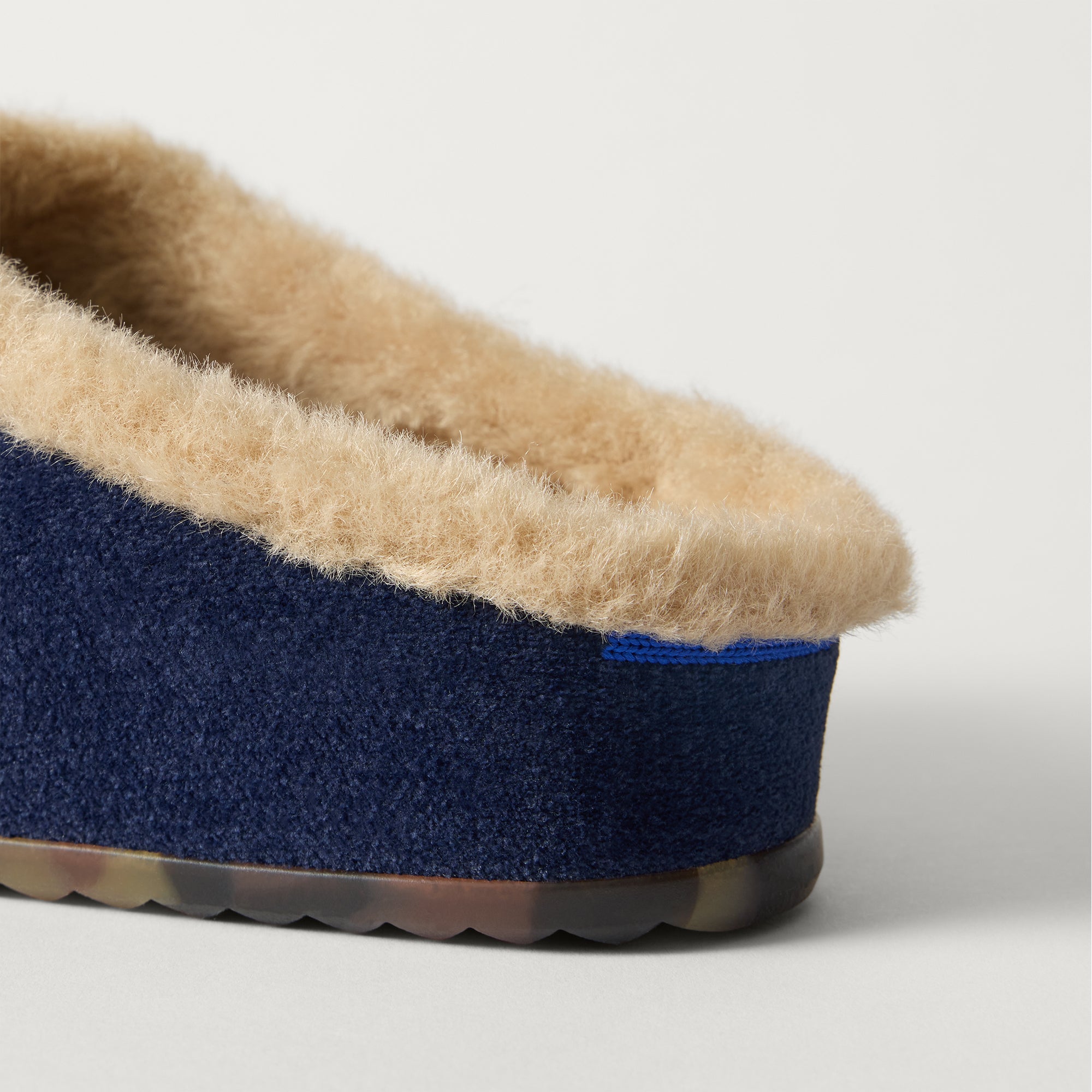 The Après Clog - ReVelvet™ Navy