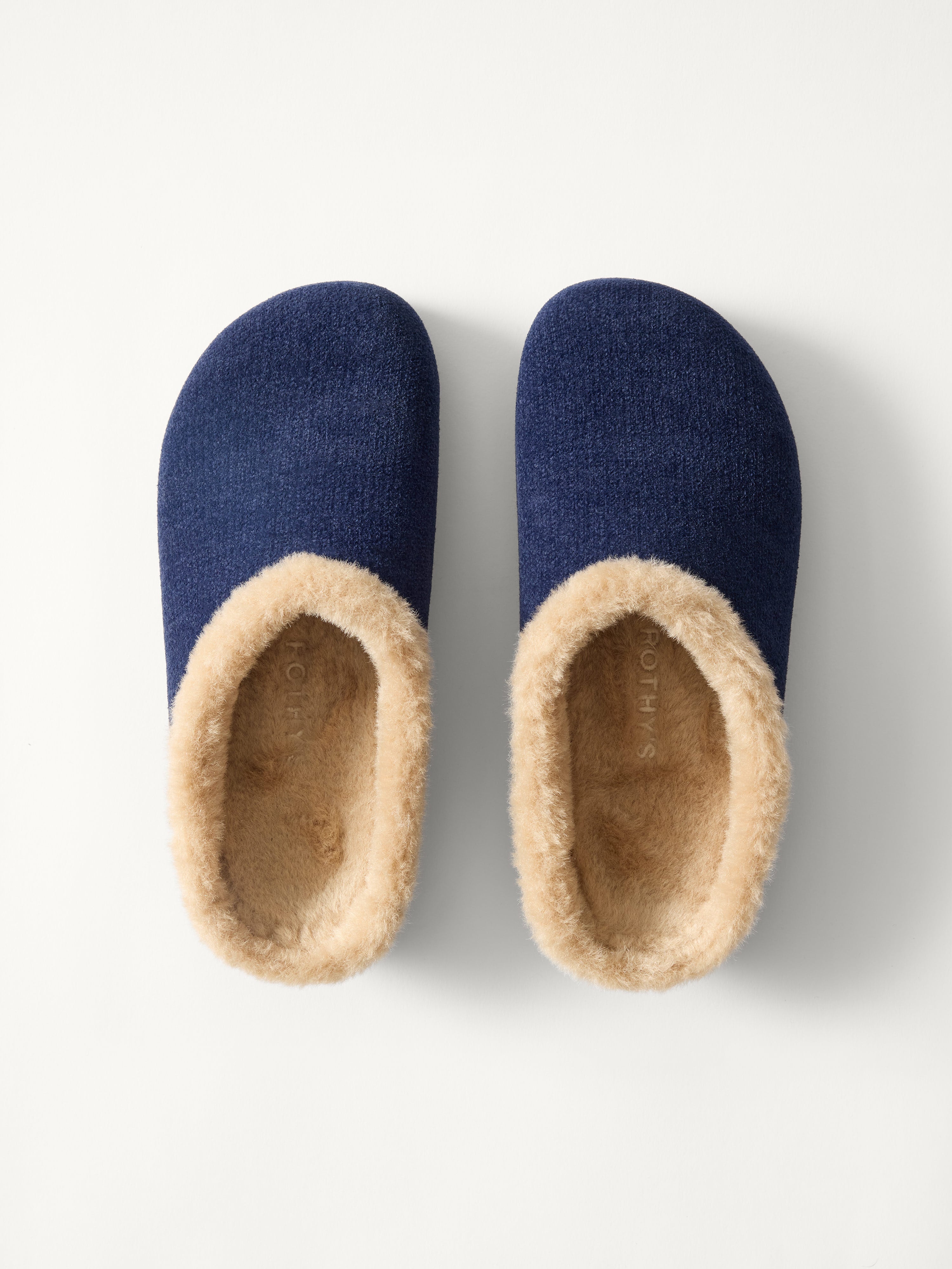 The Après Clog - ReVelvet™ Navy
