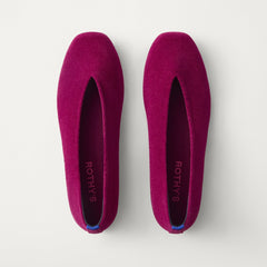 The Max Square Ballerina - ReVelvet™ Mulberry